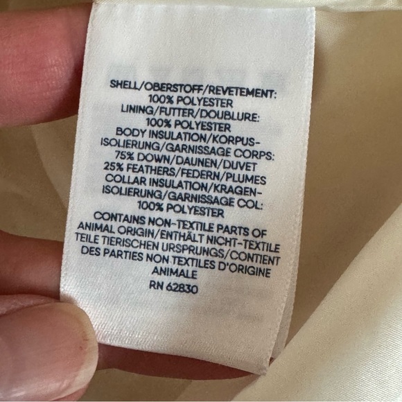 NEW Lands’End FeatherFree Quilted Insulated Vest Woman size L - Picture 7 of 12